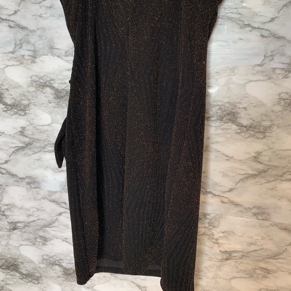 Black and Gold Dress - Picture 2 of 3